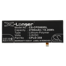 Compatible battery replacement for Coolpad CPLD-358