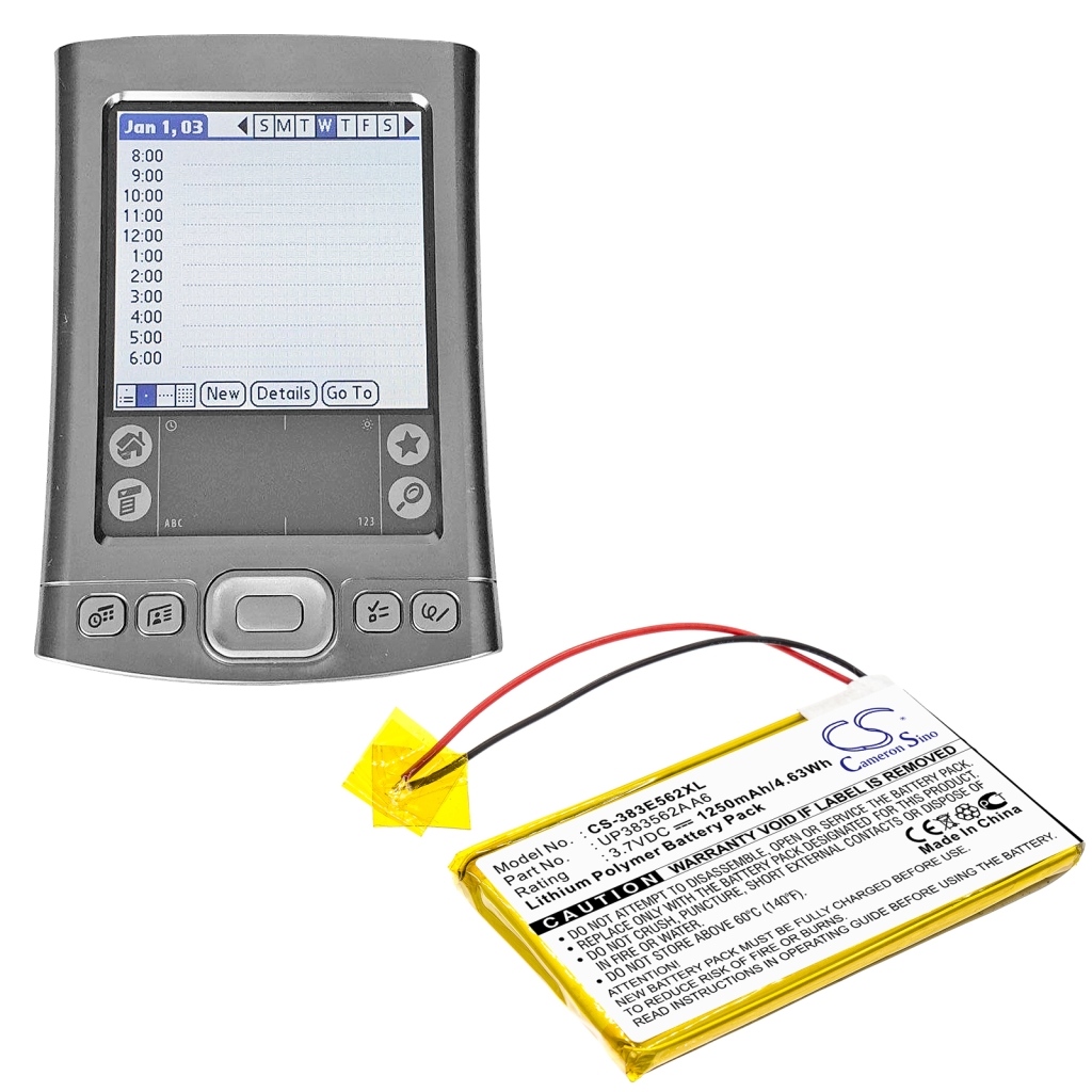 Baterie do tabletů Palm Tungsten E