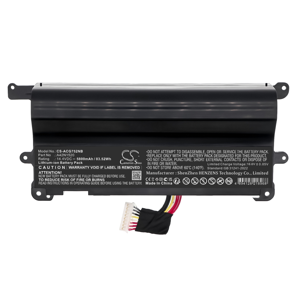 Baterie Nahrazuje A42N1520