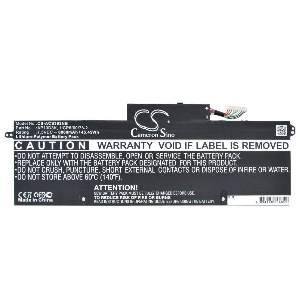 Baterie do notebooků Acer Aspire S3