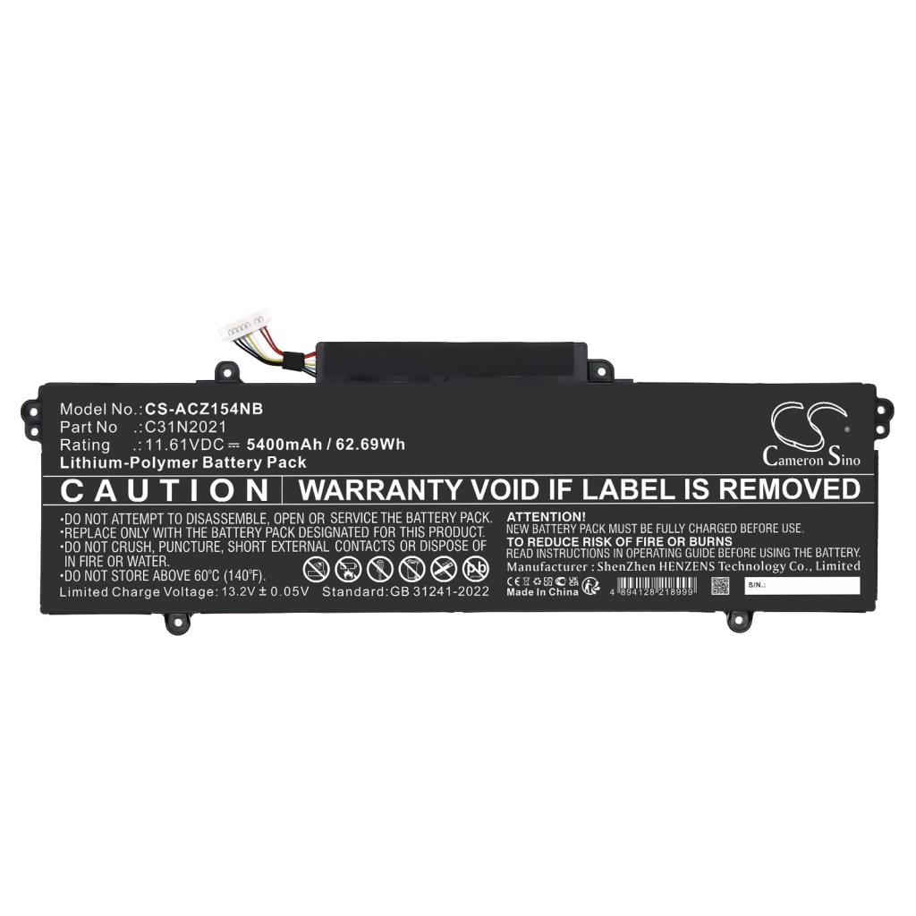 Baterie do notebooků Asus CS-ACZ154NB