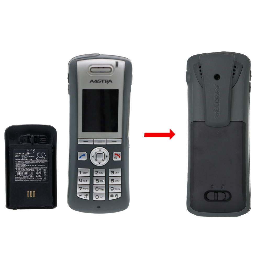 Baterie do bezdrátových telefonů Aastra DT692