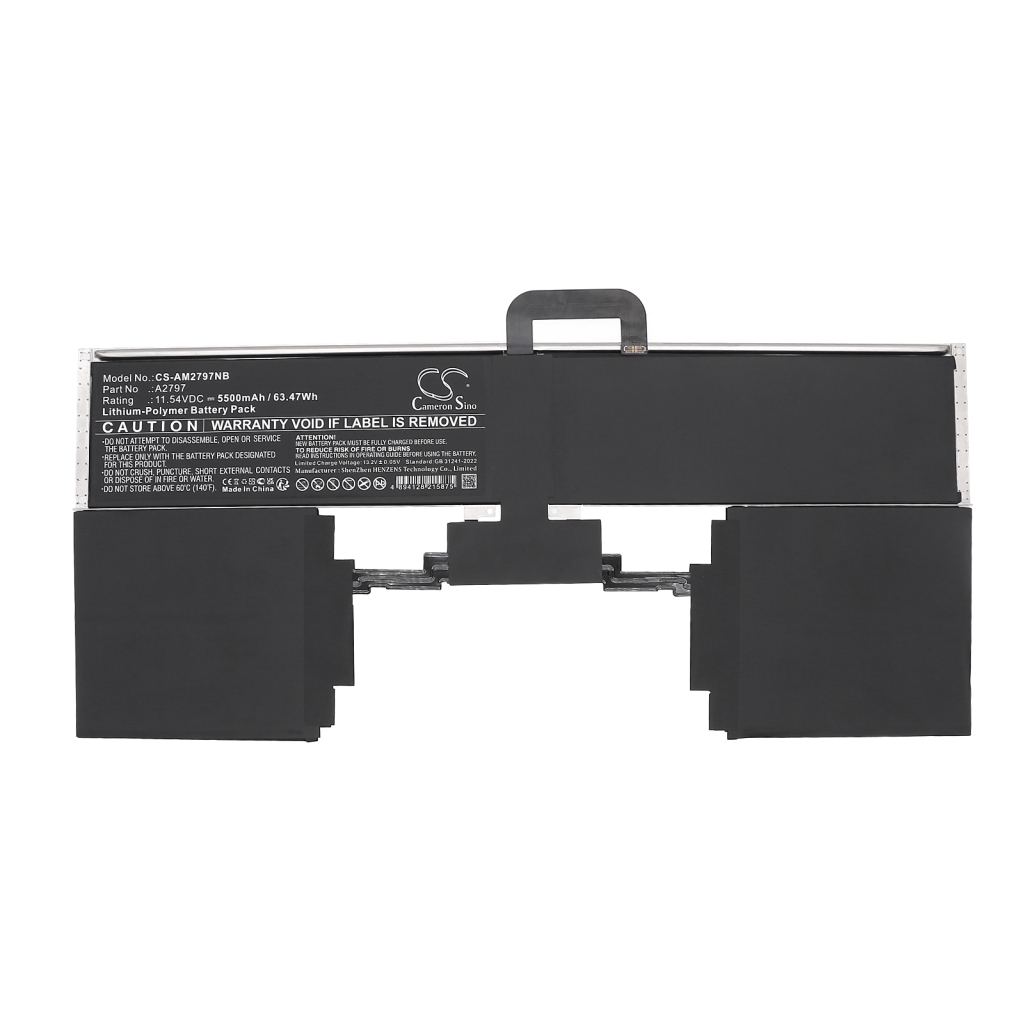 Baterie do notebooků Apple CS-AM2797NB