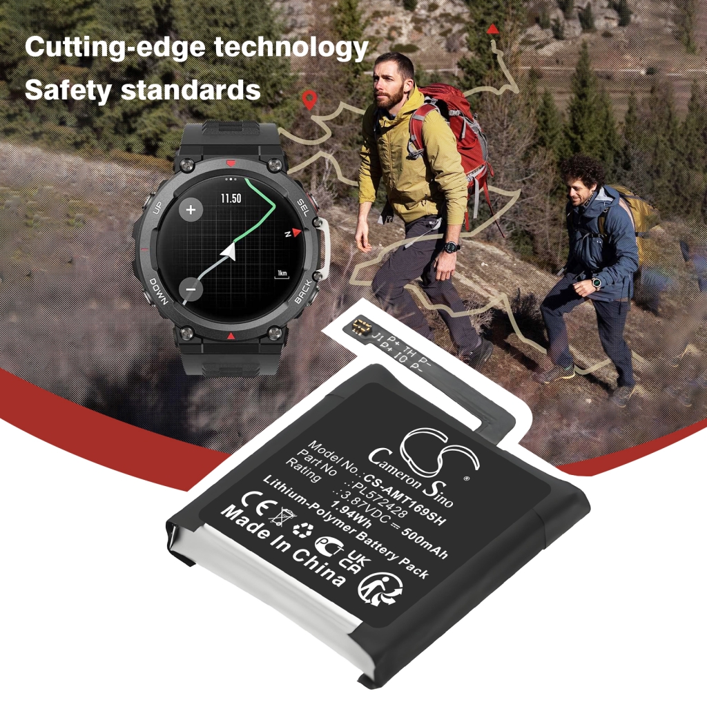 Baterie do chytrých hodinek Amazfit CS-AMT169SH