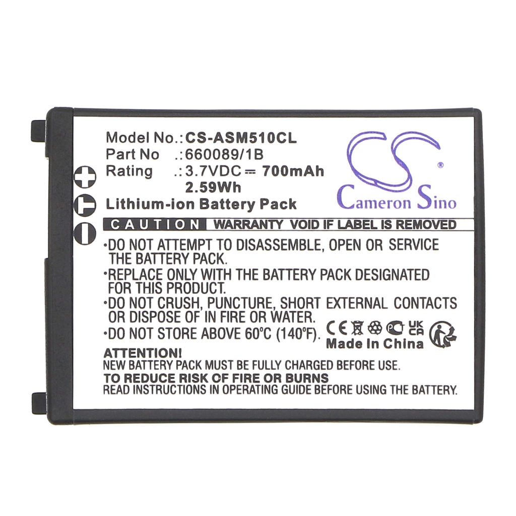 Ascom Baterie do bezdrátových telefonů CS-ASM510CL
