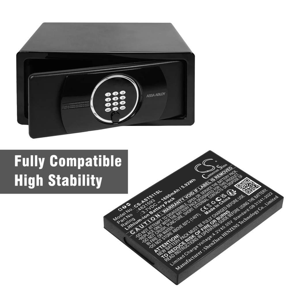 Baterie do zabezpečení domácnosti Assa abloy CS-AST511SL