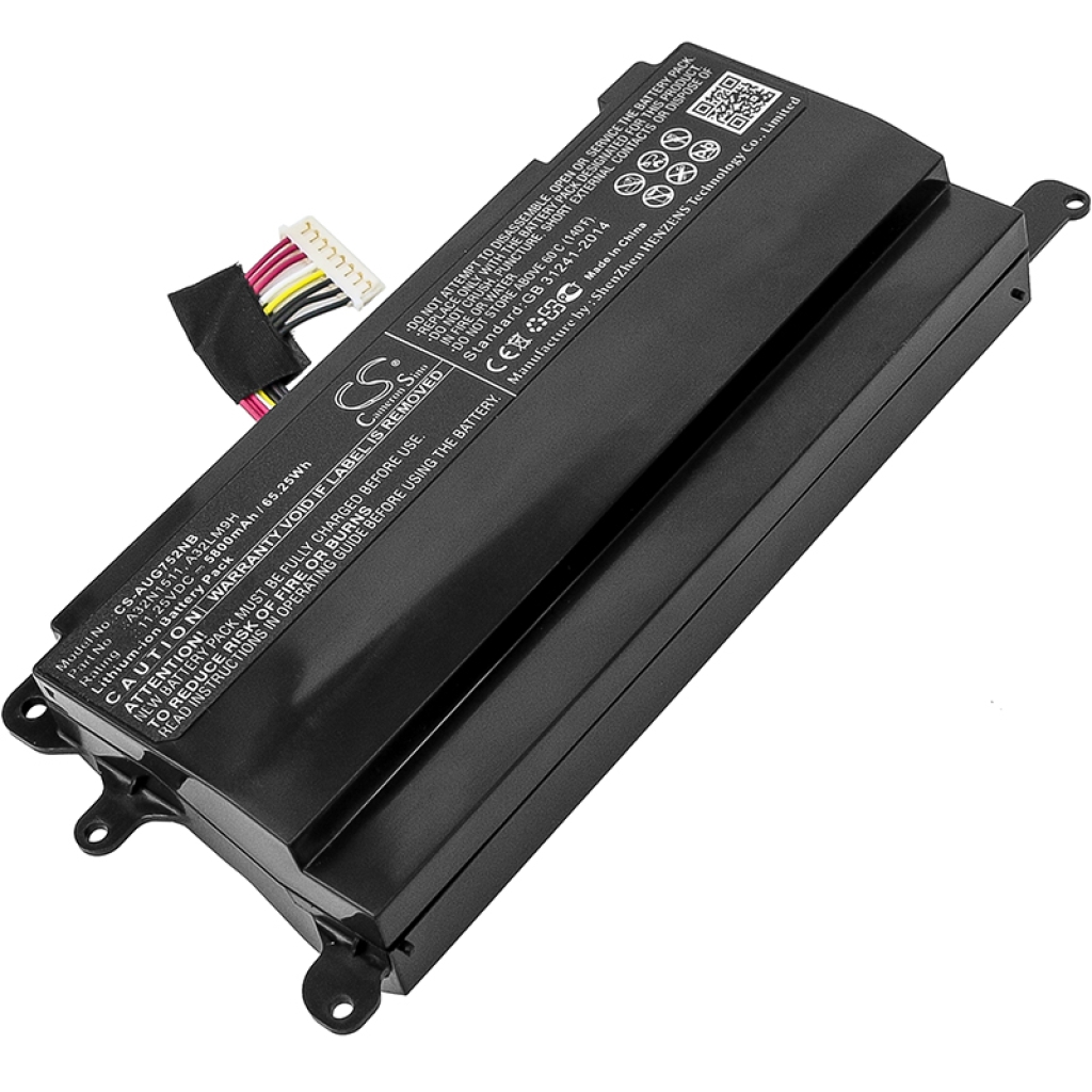 Baterie do notebooků Asus ROG GFX72VY6820