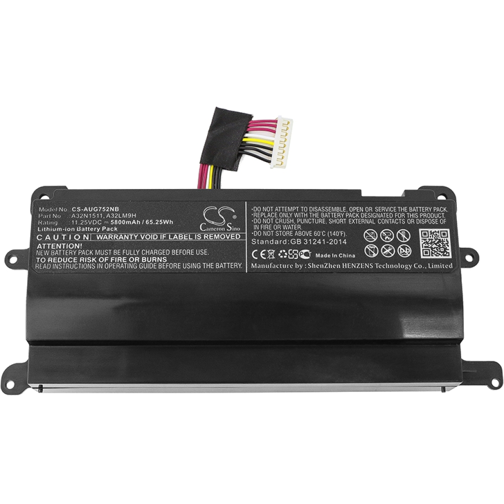 Baterie do notebooků Asus ROG GFX72VY6820