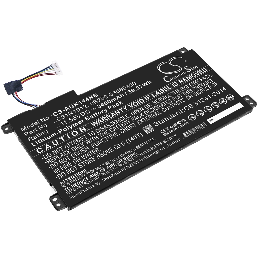Baterie do notebooků Asus E410MA
