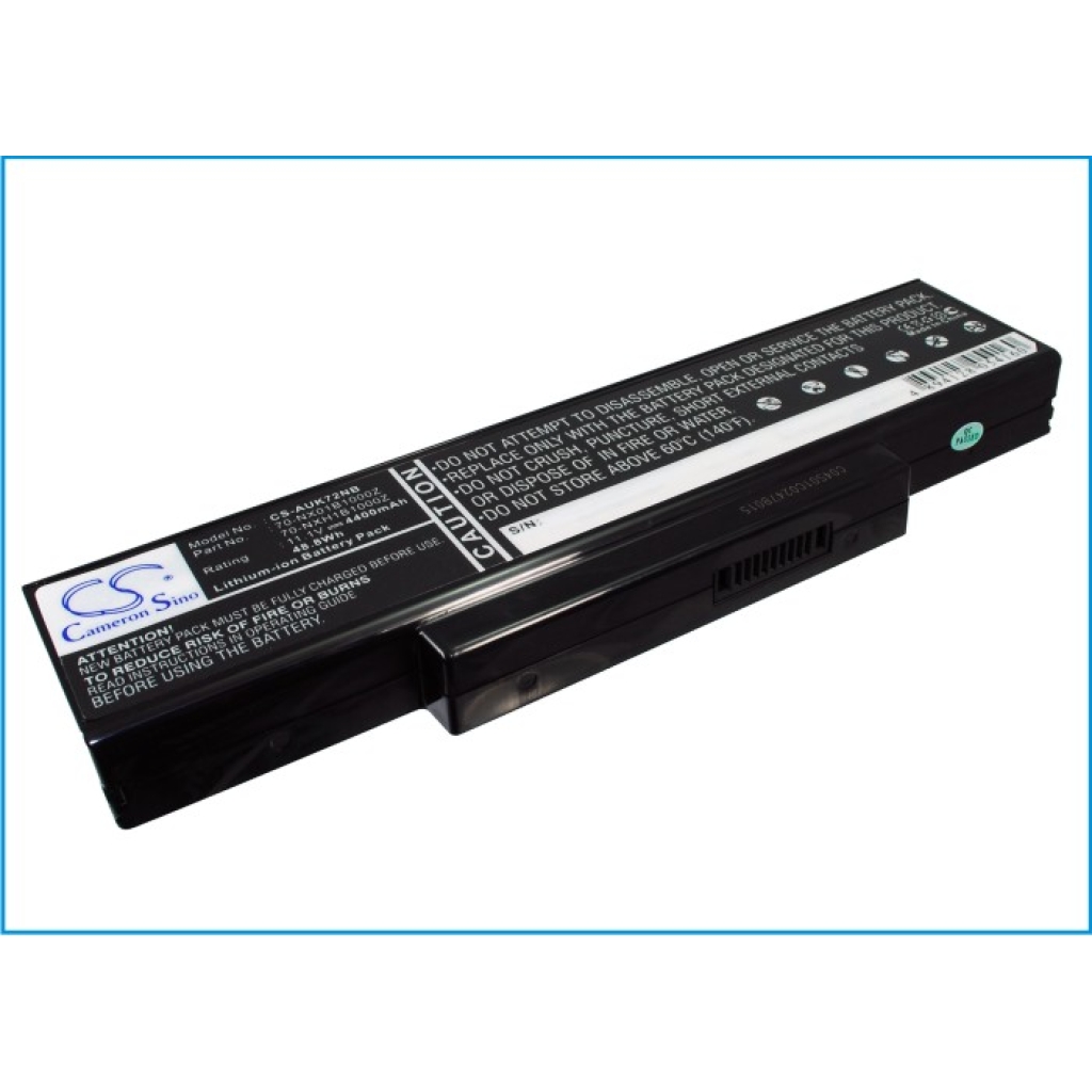 Baterie do notebooků Asus K72JQ