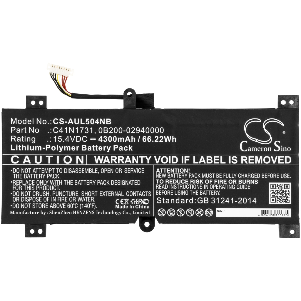 Baterie do notebooků Asus ROG Strix Scar II GL704GW