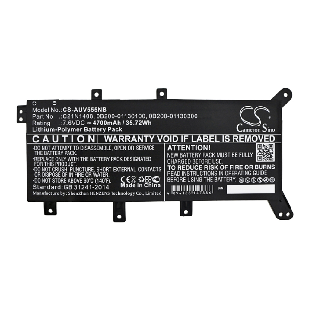 Baterie do notebooků Asus F555LD