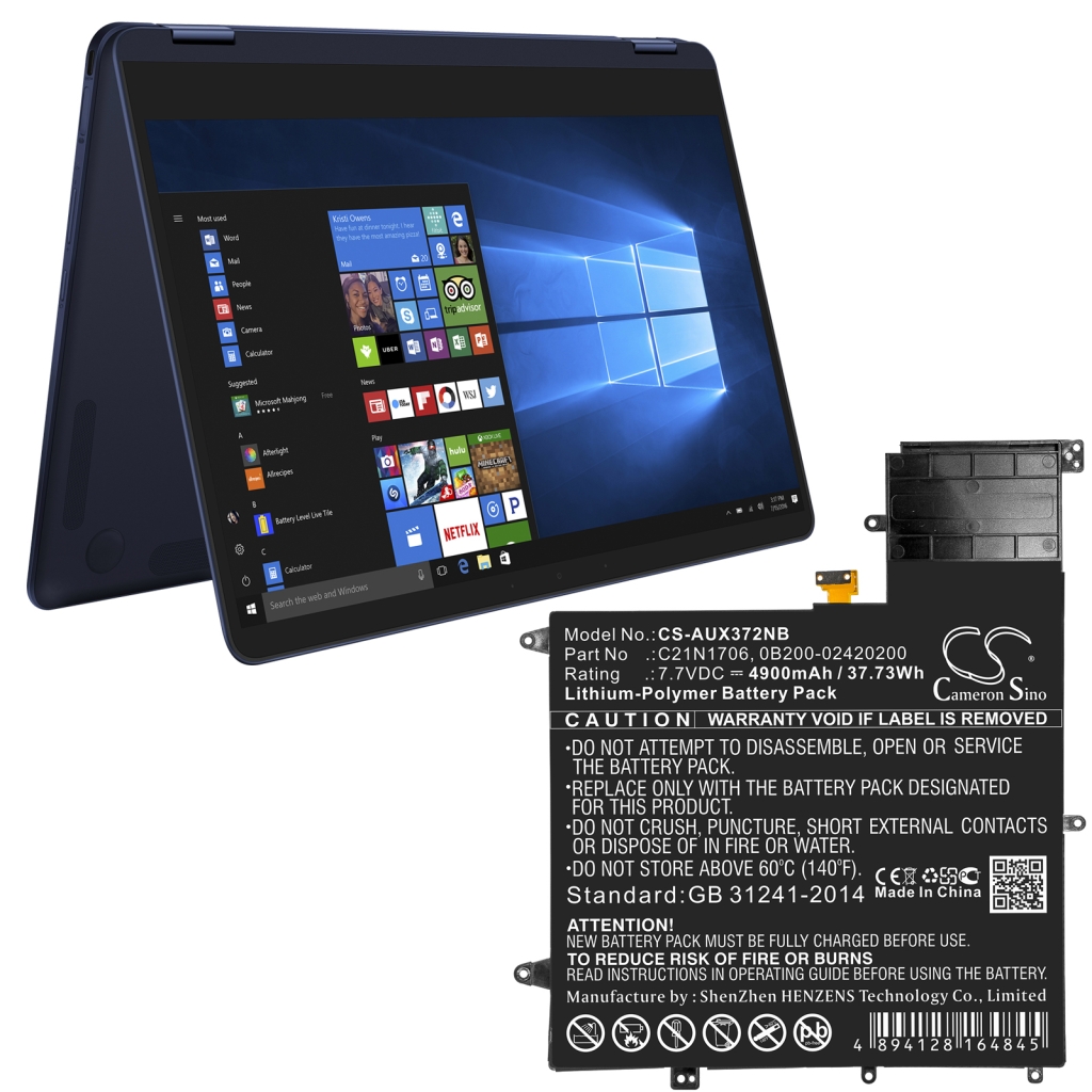 Baterie do notebooků Asus ZenBook Flip S UX370UA