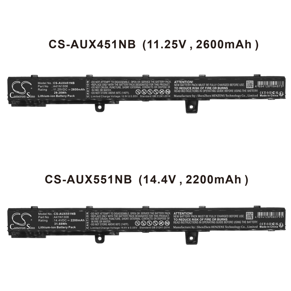 Baterie do notebooků Asus P451