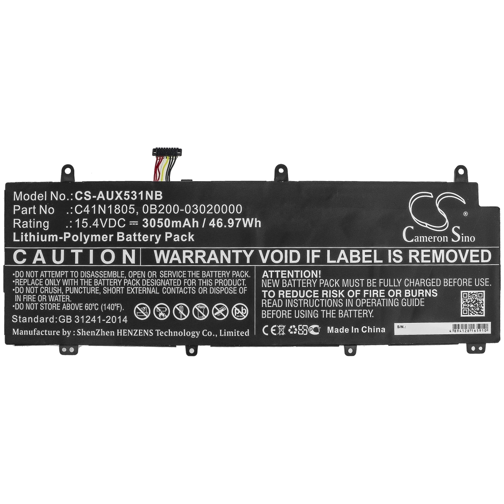 Baterie do notebooků Asus GX531GX
