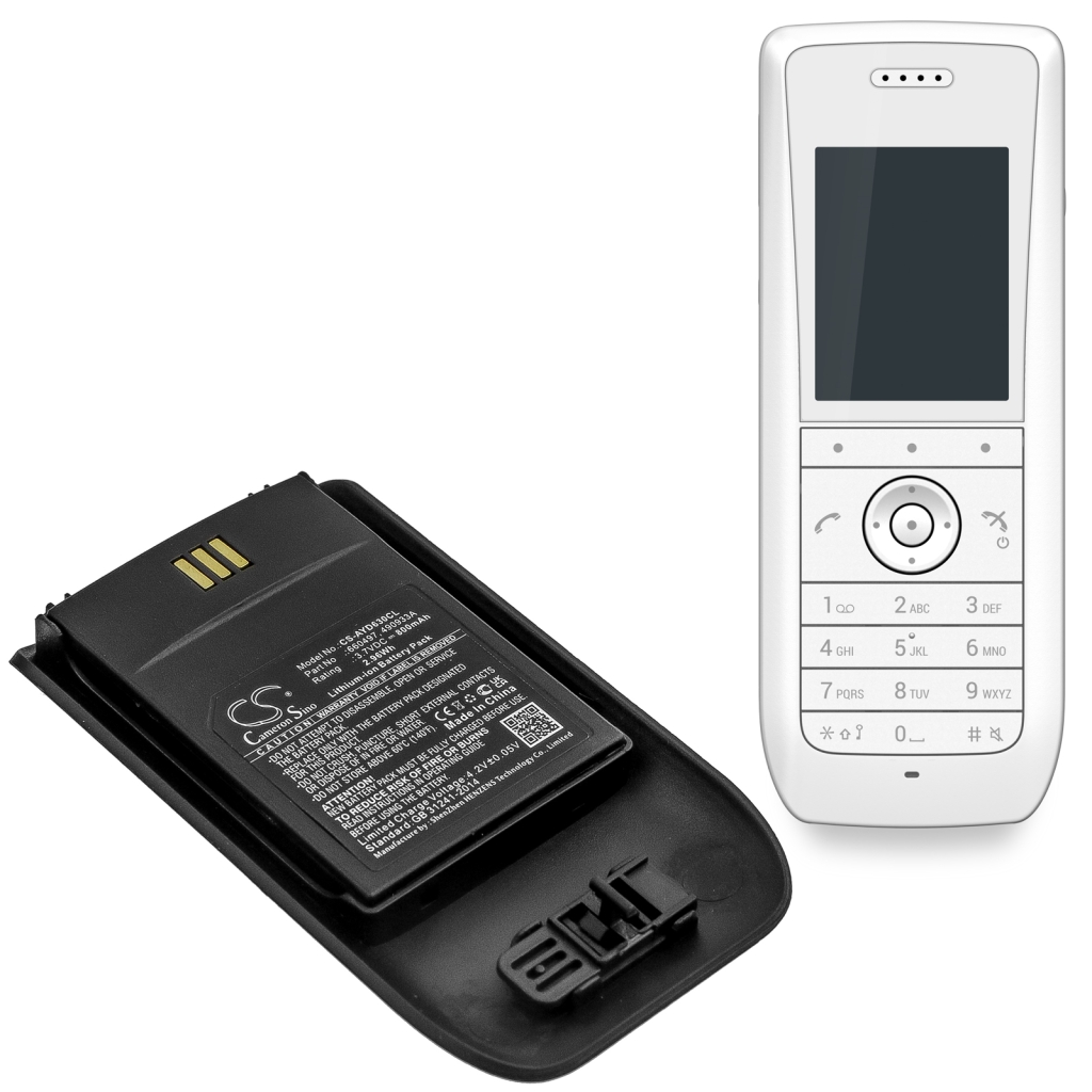 Baterie do bezdrátových telefonů Ascom DH7