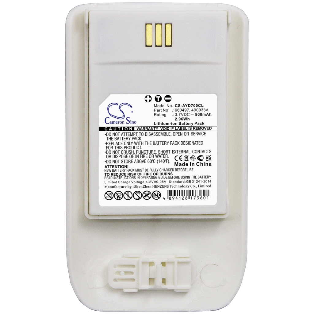 Baterie do bezdrátových telefonů Ascom DH7