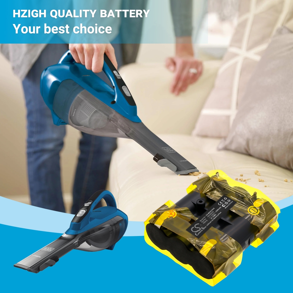 Baterie do vysavačů Black+decker CS-BDH315VX