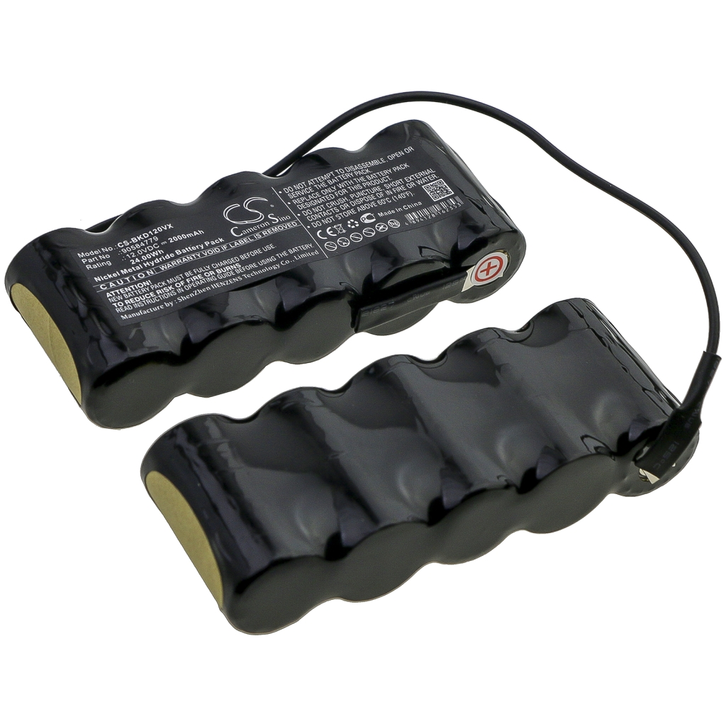 Baterie do vysavačů Black&decker CS-BKD120VX