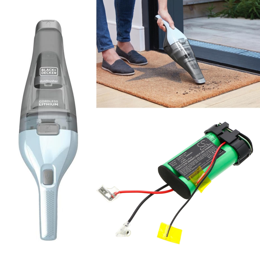 Baterie do vysavačů Black+decker CS-BKD215VX