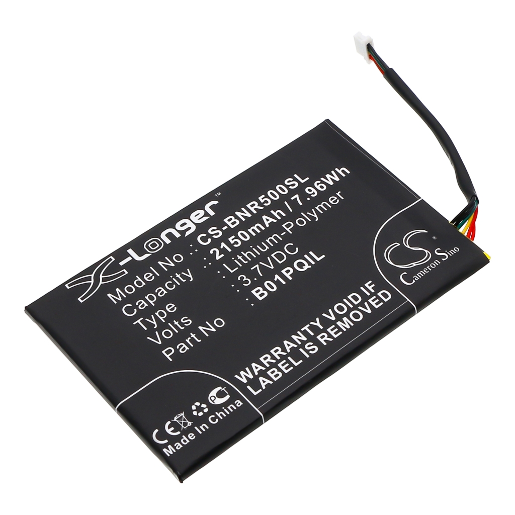 Baterie do elektronických čteček knih Barnes & noble CS-BNR500SL