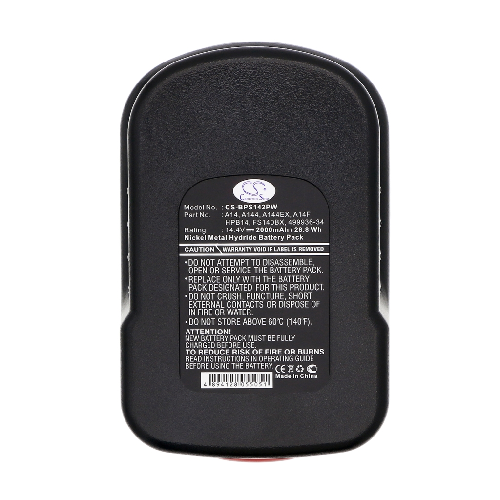 Baterie kompatibilní s Firestorm FSL18 FSL18 Flash Light CS-BPS142PW