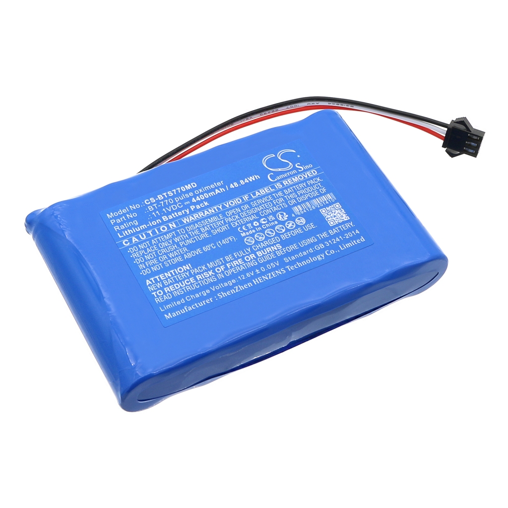 Baterie do zdravotnických zařízení Bistos BT770 pulse oximeter