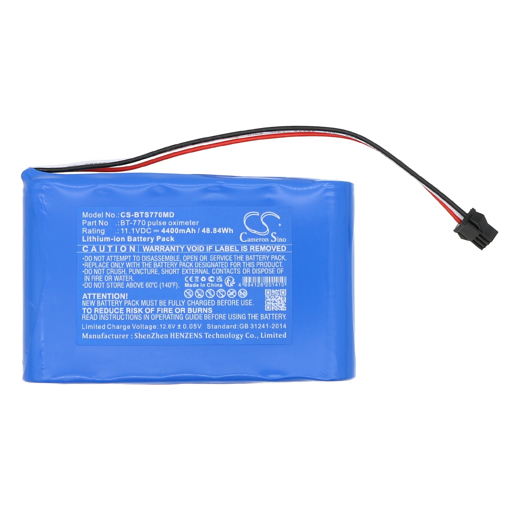 Baterie do zdravotnických zařízení Bistos BT770 pulse oximeter