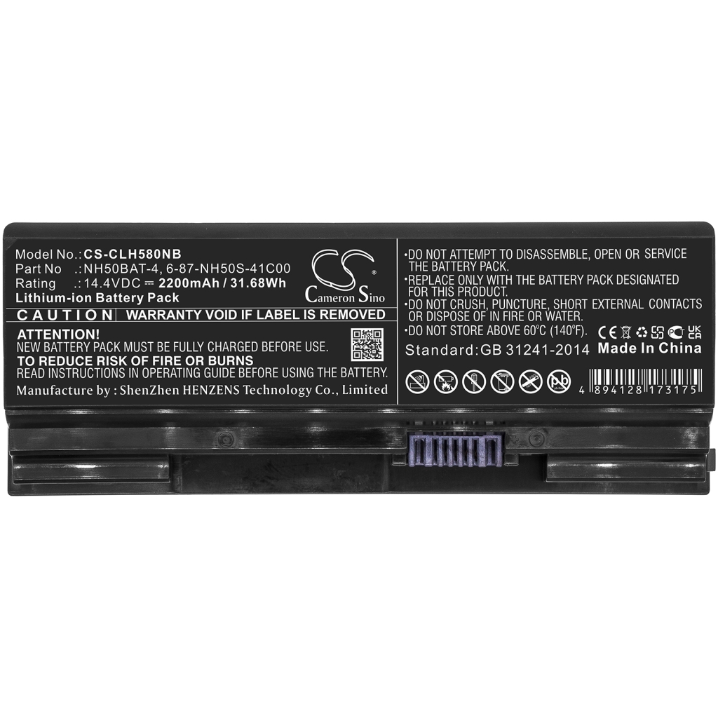 Baterie do notebooků Sager NP6876(NH70RCQ)