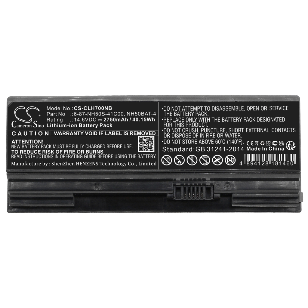Baterie do notebooků Sager NP6876(NH70RCQ)