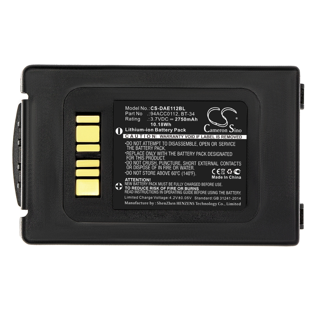 Baterie do skenerů Datalogic ELF