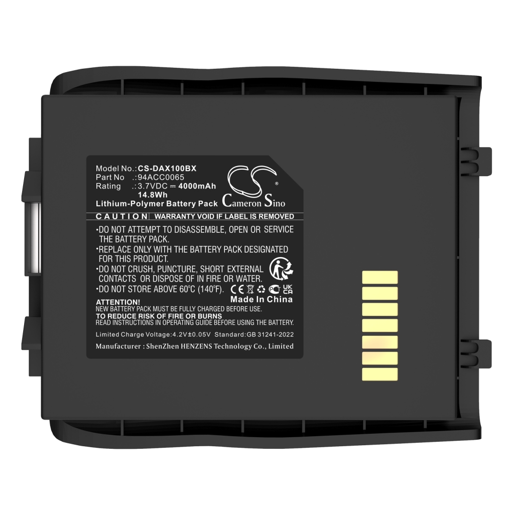 Baterie do skenerů Datalogic CS-DAX100BX