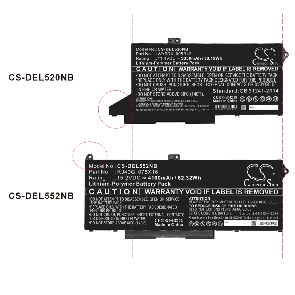 Baterie do notebooků DELL Latitude 5420