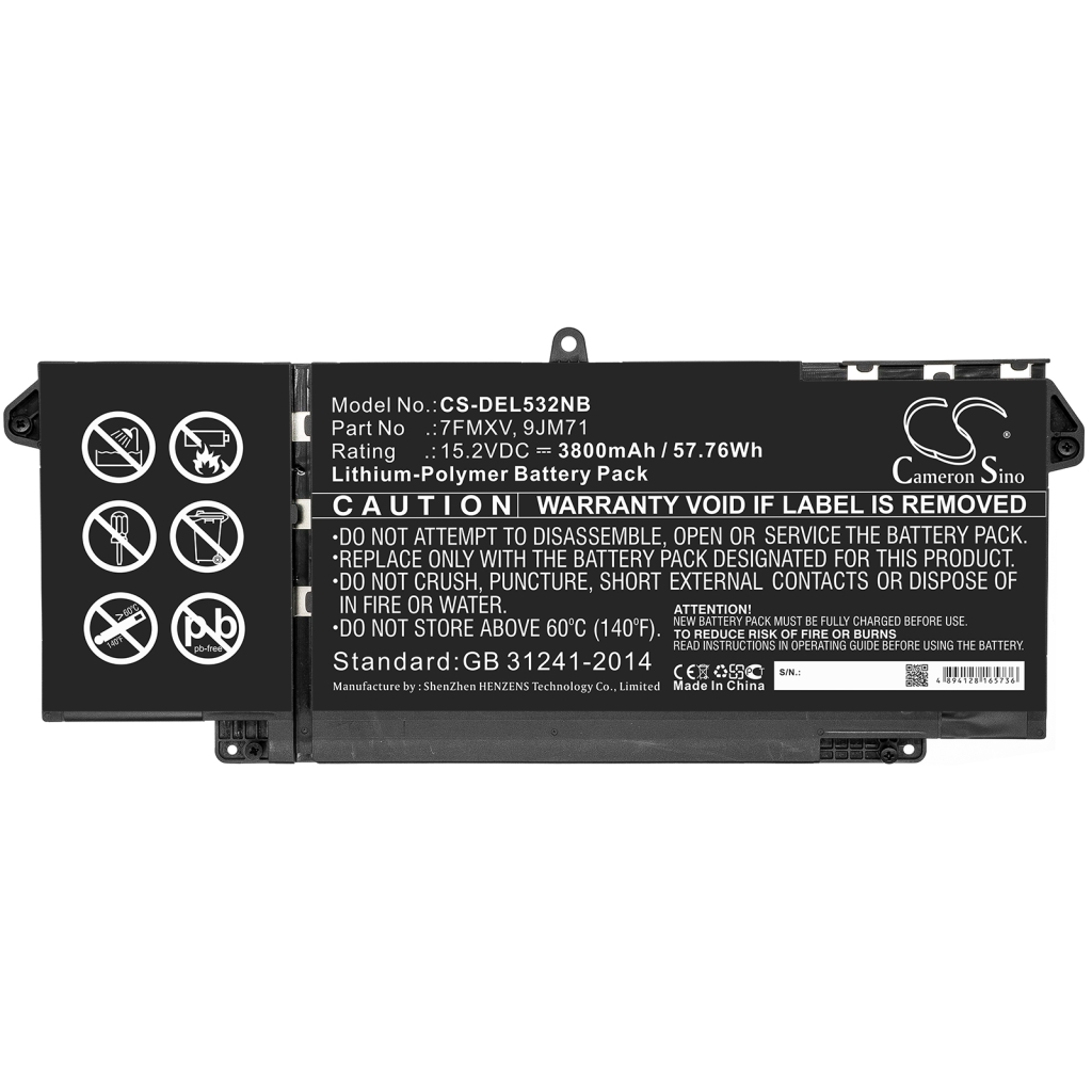 Baterie do notebooků DELL Latitude 7320 F8N7V