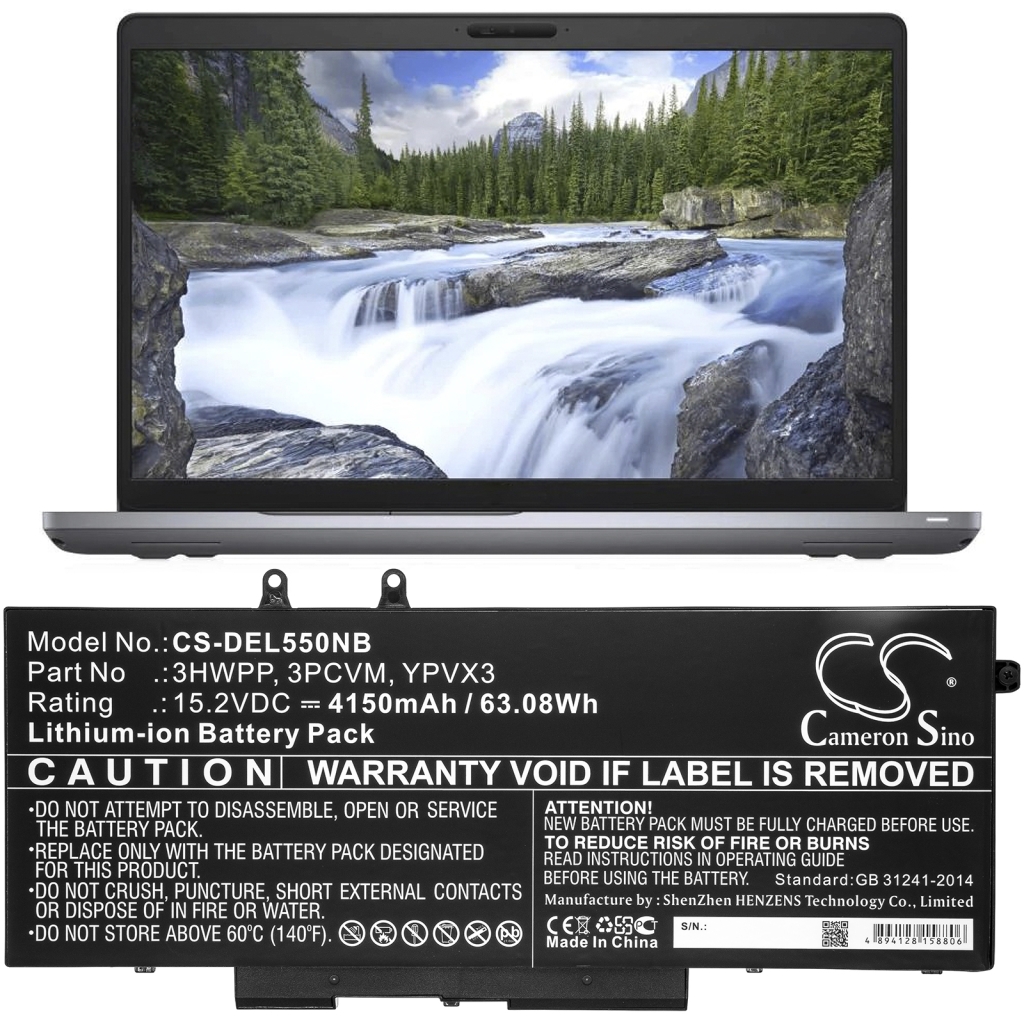 Baterie do notebooků DELL Latitude 15 5511