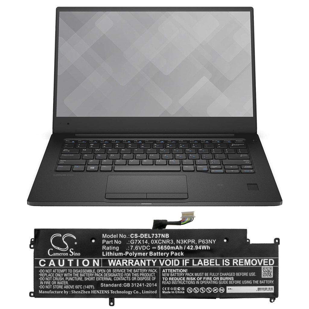 Baterie do notebooků DELL Latitude 13 7370