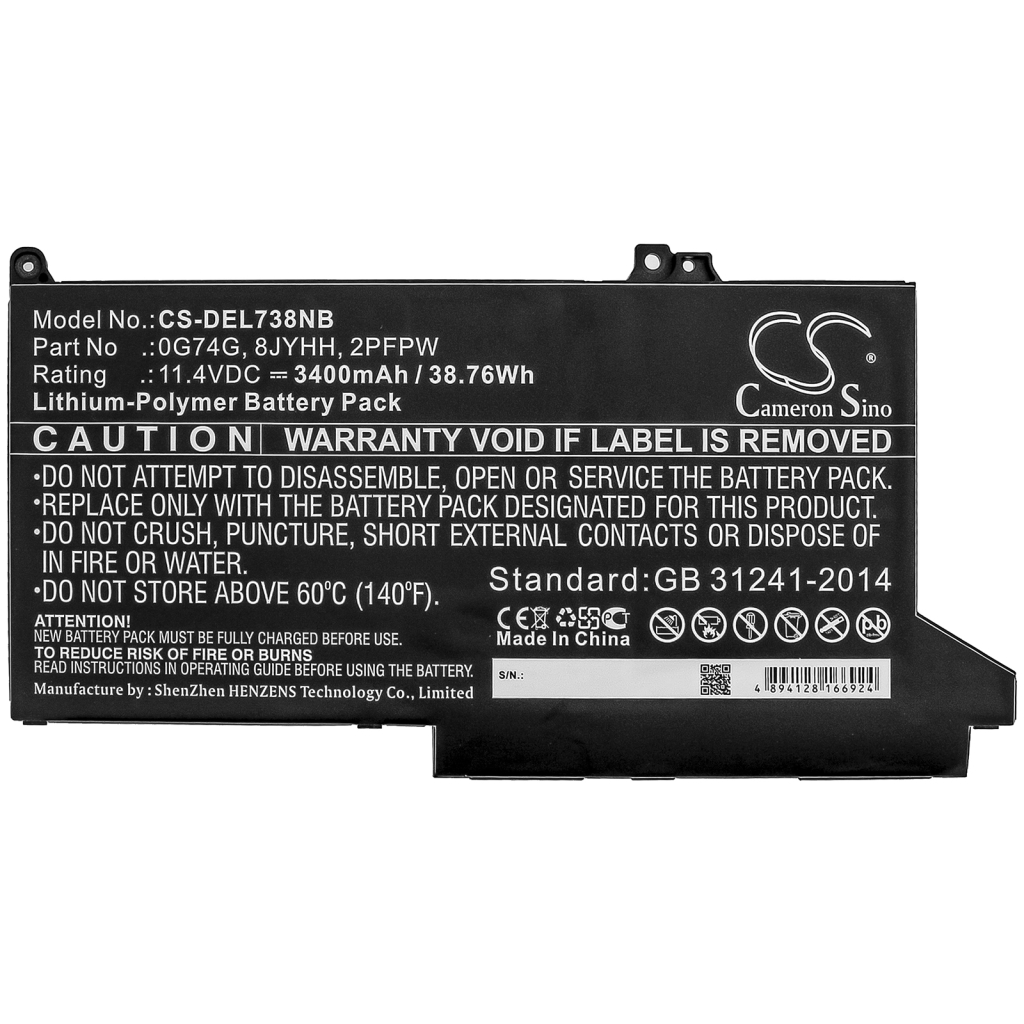Baterie do notebooků DELL Latitude 12 7280
