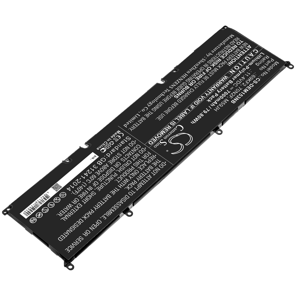 Baterie do notebooků DELL XPS 15 9500