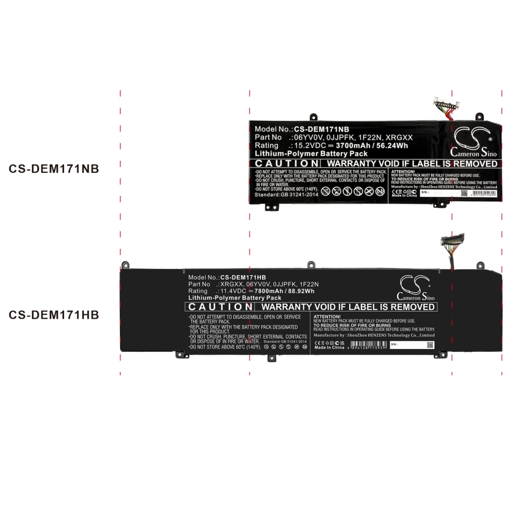 Baterie do notebooků DELL ALIENWARE M17 R1