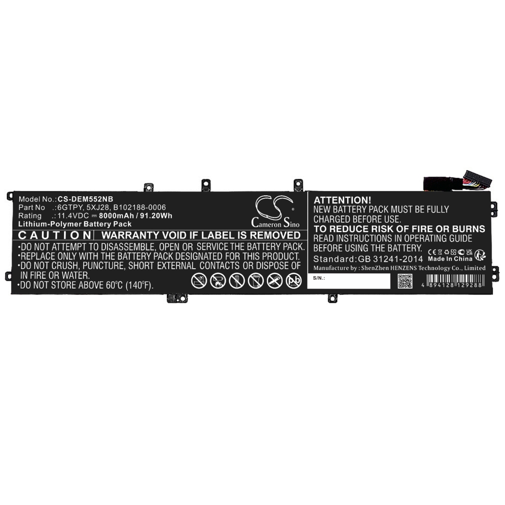 Baterie do notebooků DELL XPS 15 9560