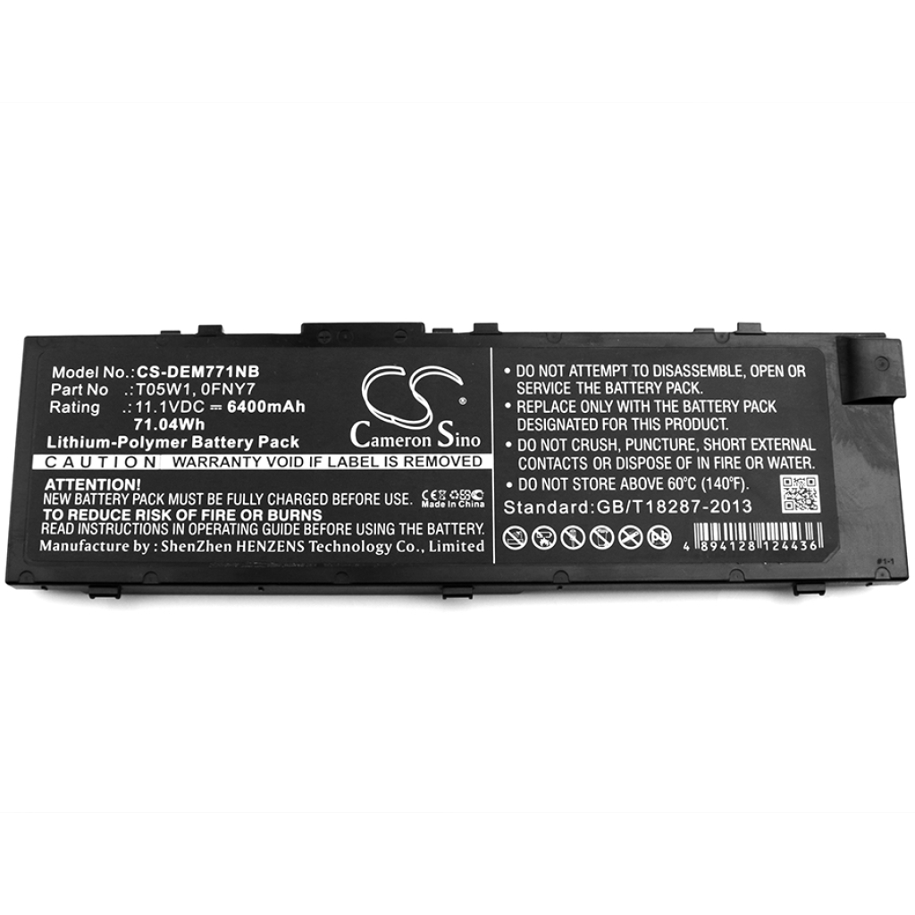 Baterie do notebooků DELL Precision 17 7720