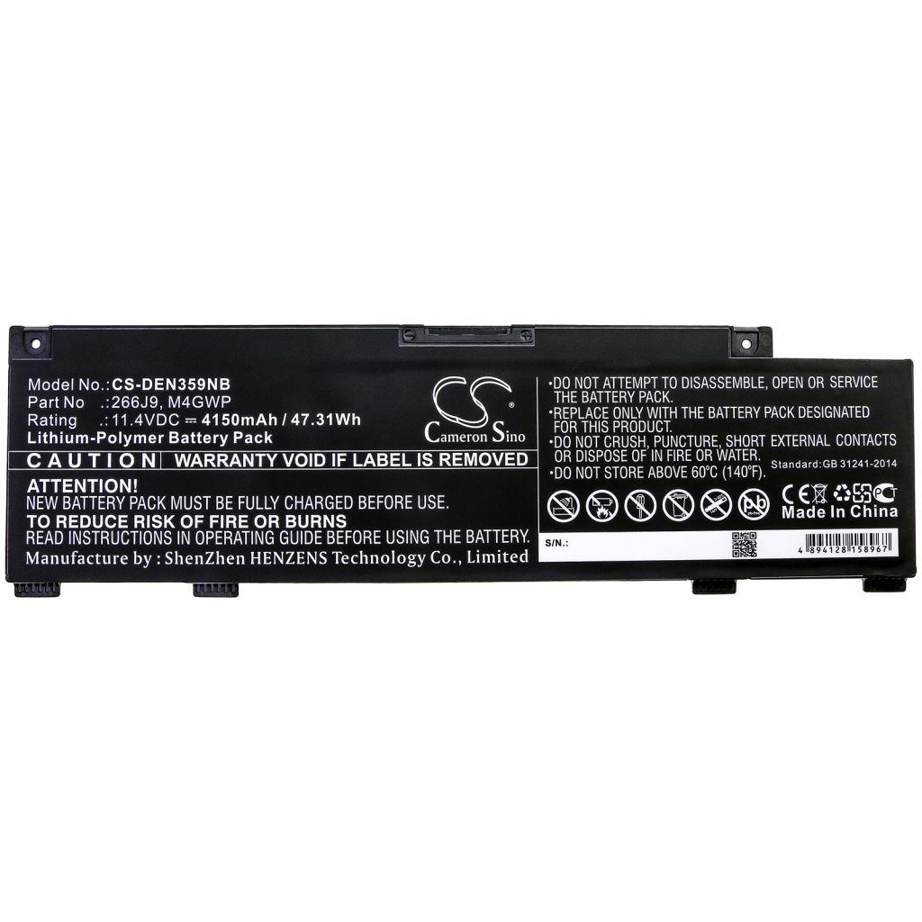 Baterie do notebooků DELL G3 3590