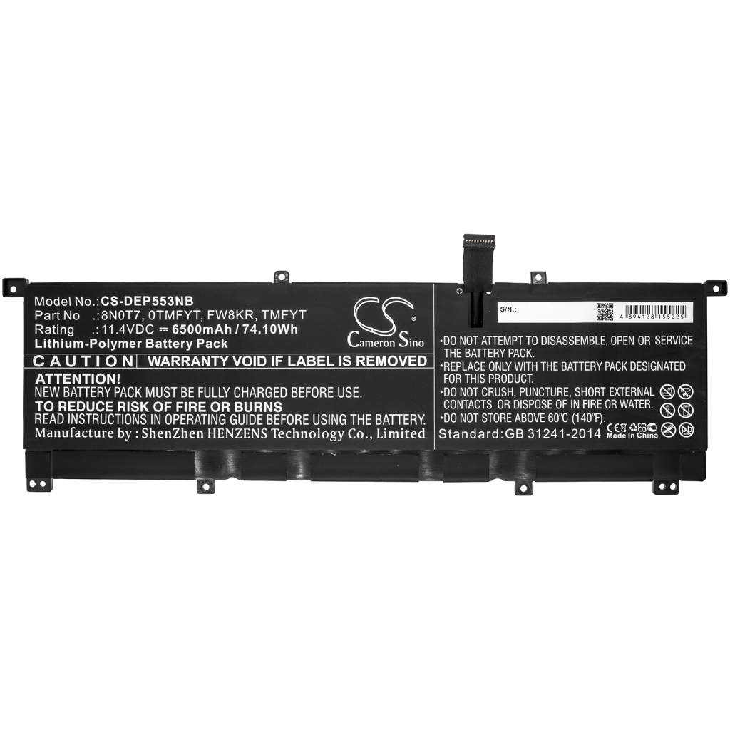Baterie Nahrazuje FW8KR