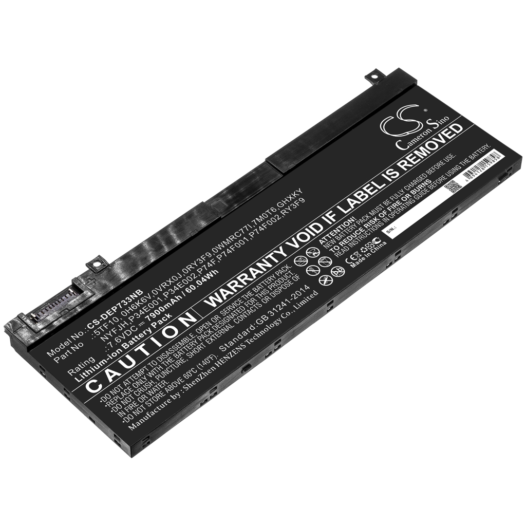 Baterie do notebooků DELL Precision 7330