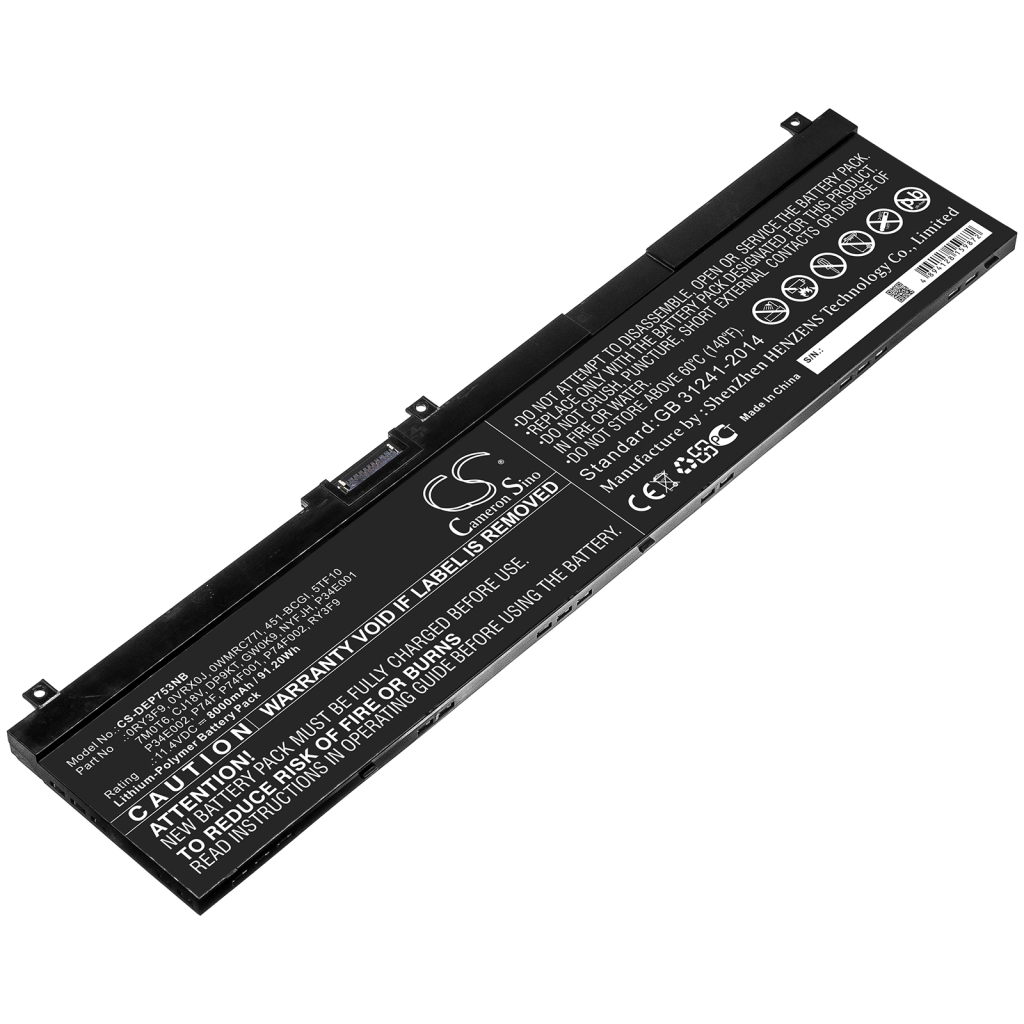 Baterie do notebooků DELL Precision 7540