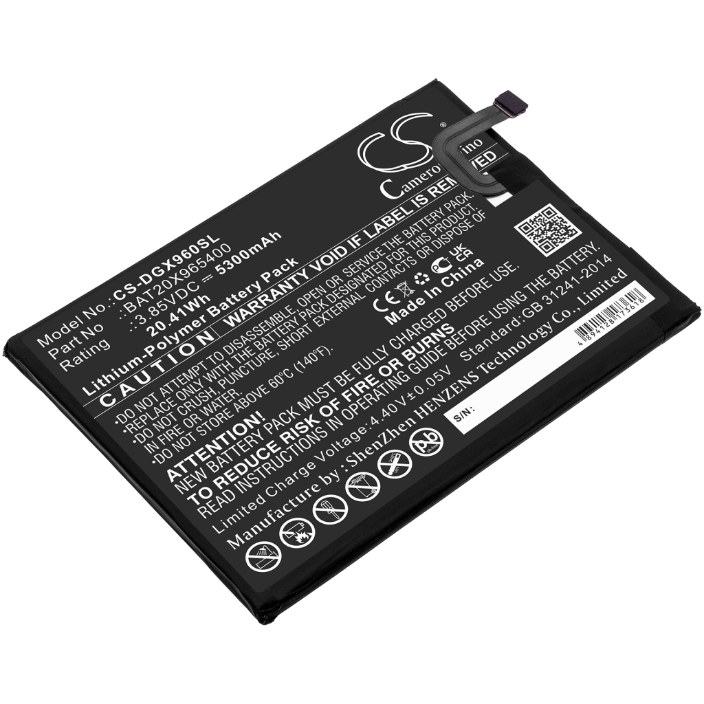 Baterie do mobilů Doogee CS-DGX960SL