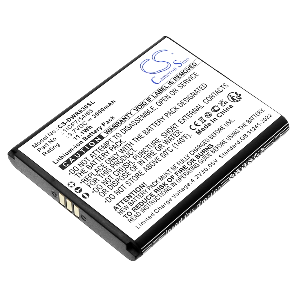 Baterie do hotspotů D-link CS-DWR930SL
