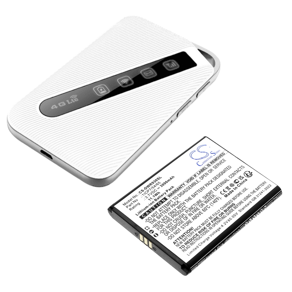 Baterie do hotspotů D-link CS-DWR930SL