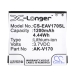 Baterie kompatibilní s Emporia AK-V170 AK-V170 CS-EAV170SL