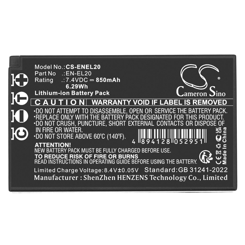 Nikon Blackmagic design CS-ENEL20